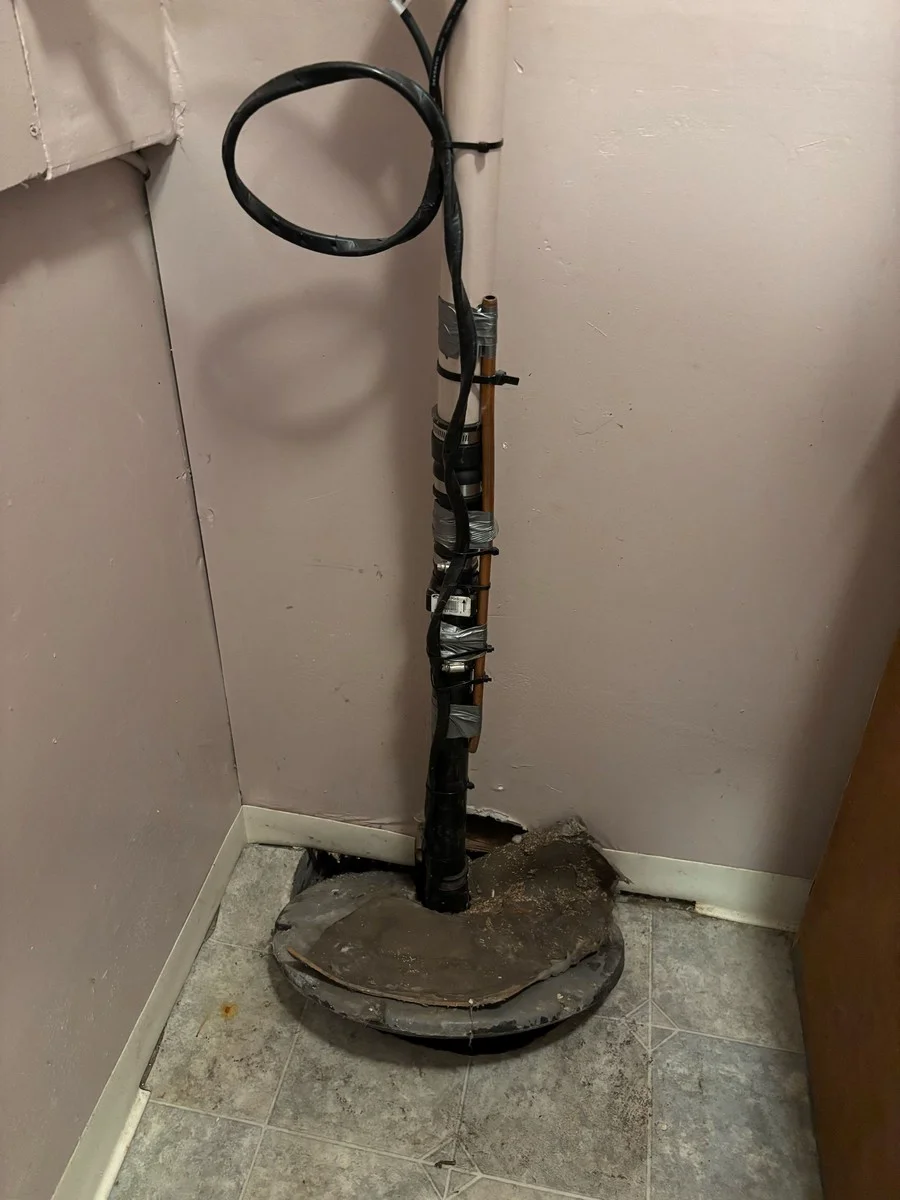 Sump pump service in Oakville