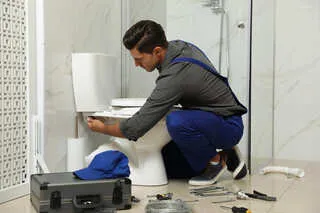 Toilet repair and installation in Oakville